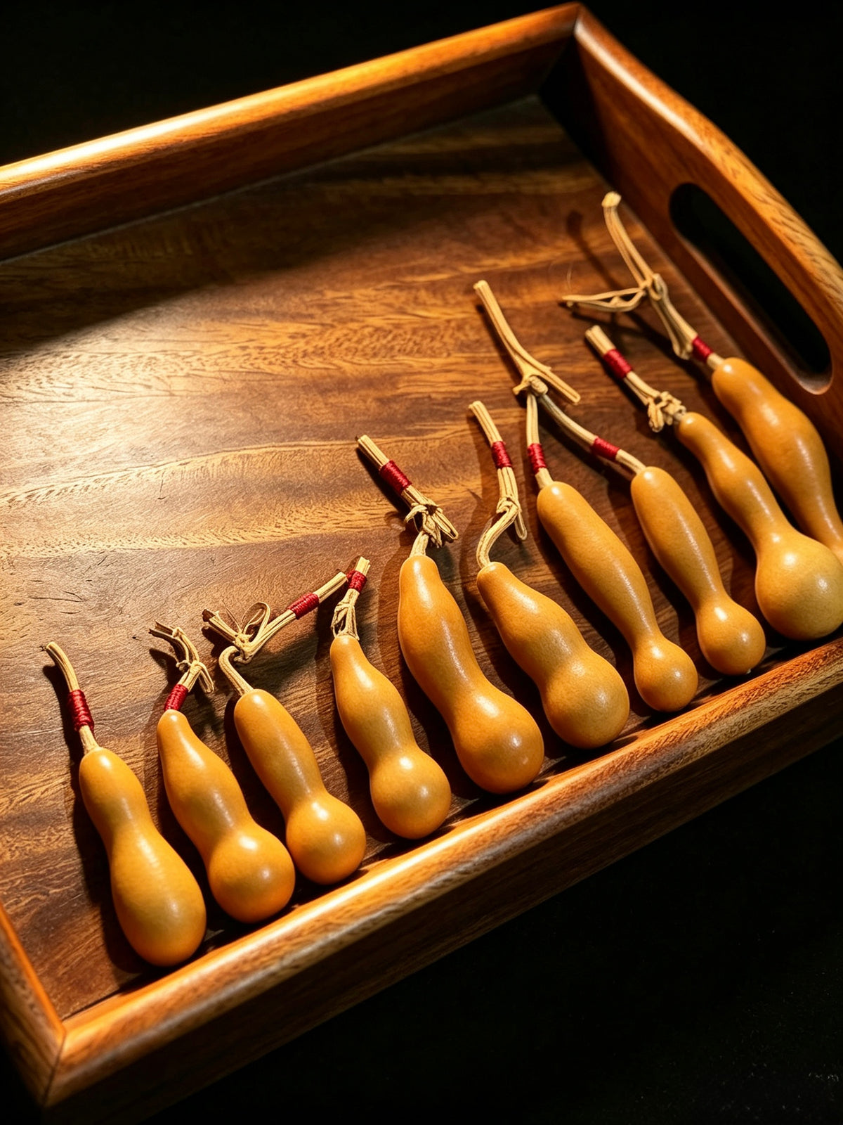 A selection of Benzhang gourds