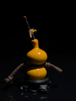 H004 natural gourd, detail view