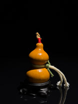 H007 natural gourd, detail view