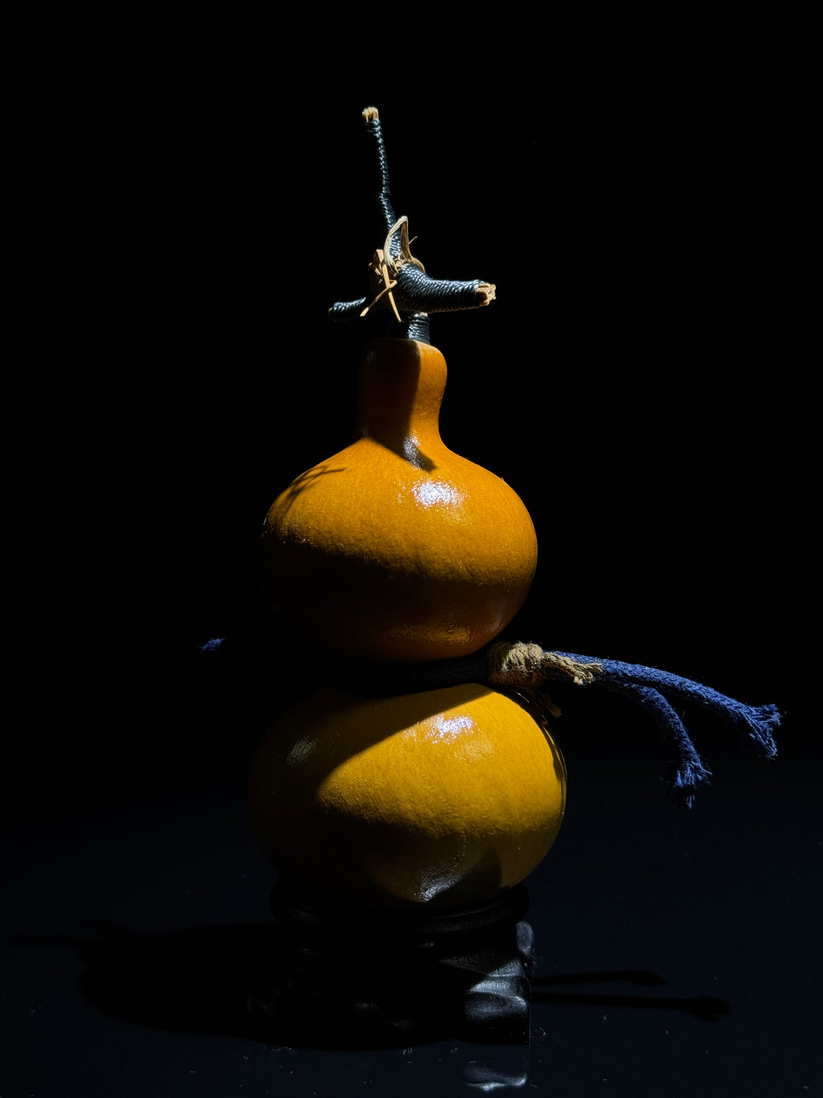 H011 natural gourd, detail view