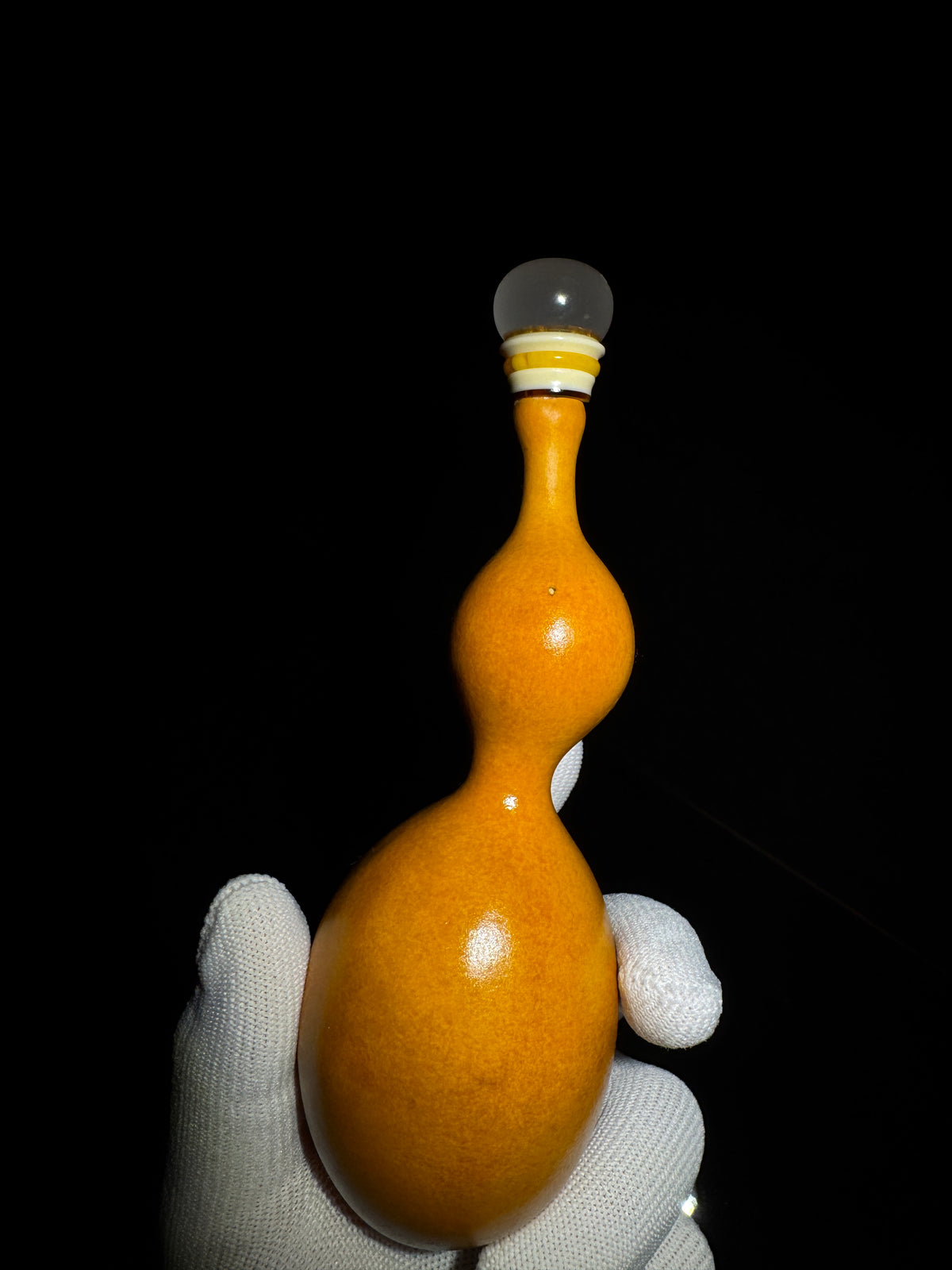 H014 natural gourd, detail view
