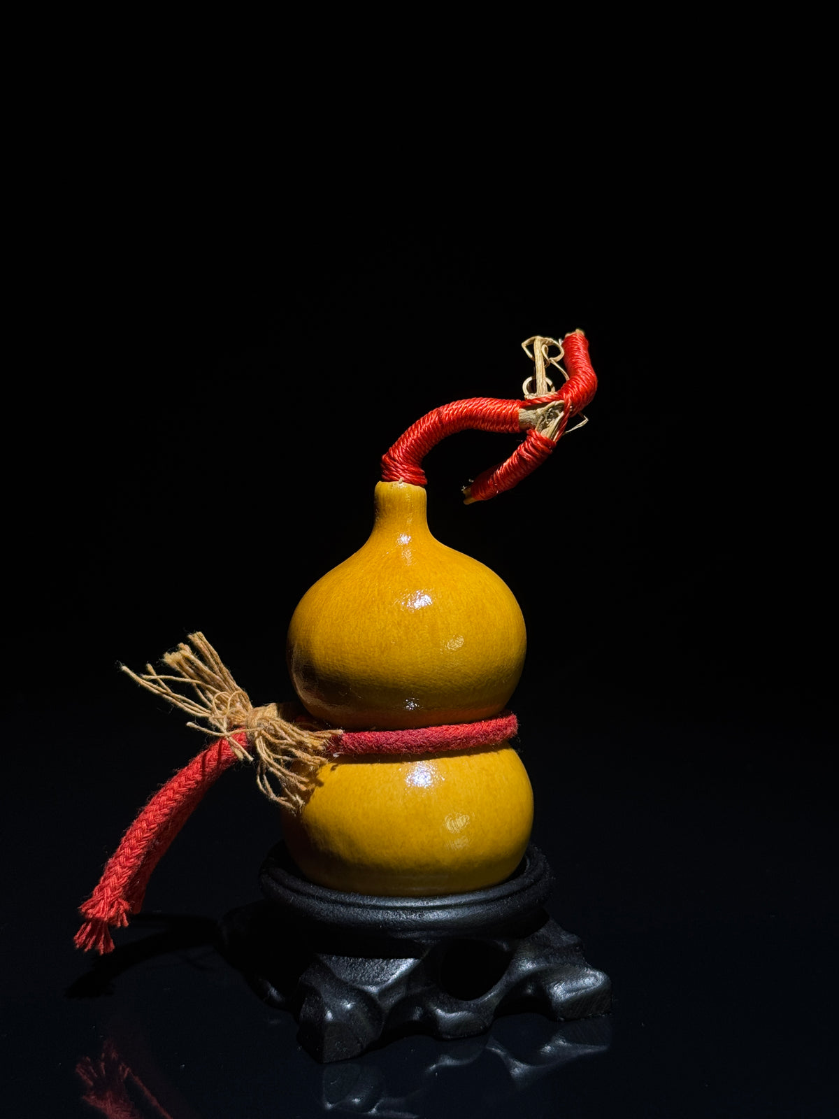 H016 natural gourd, alternate view