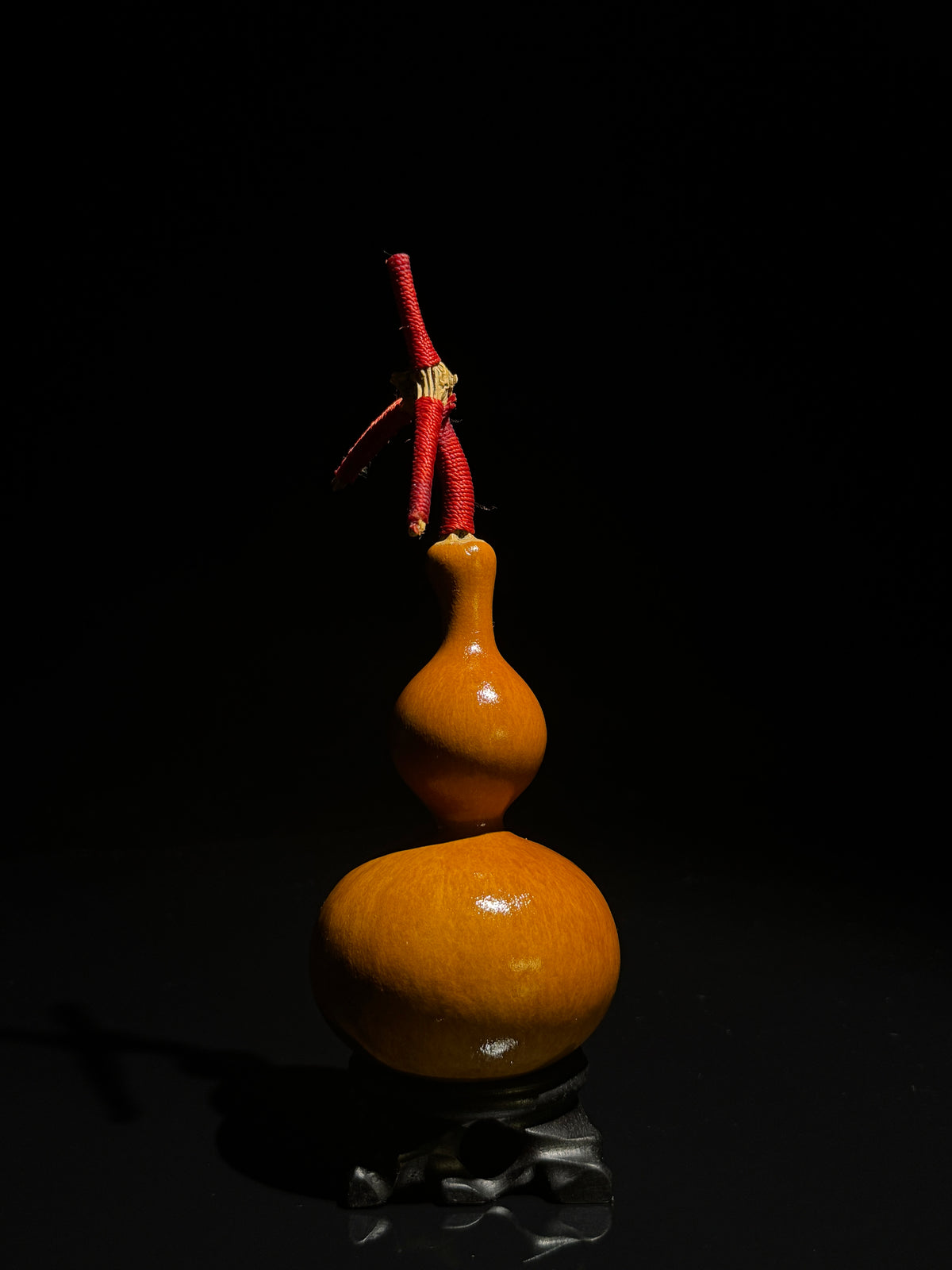 H022 Tianjin-mouth natural handheld gourd, primary view