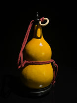 J003 large natural wine gourd, alternate view