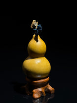 S001 natural gourd, alternate view